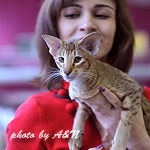 Фиона и я. Позируем