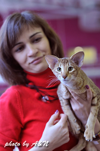 Фиона и я. Позируем